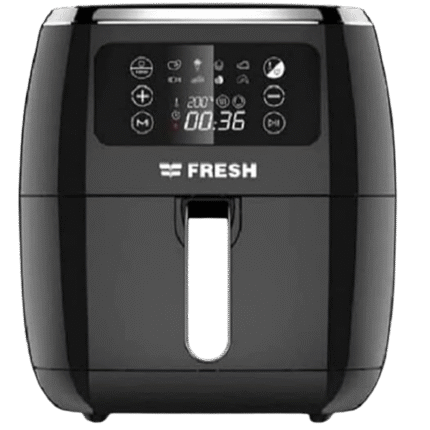 Fresh Digital Oil-free Pan (Black, AFF1800B, 5.5L, 1800W)