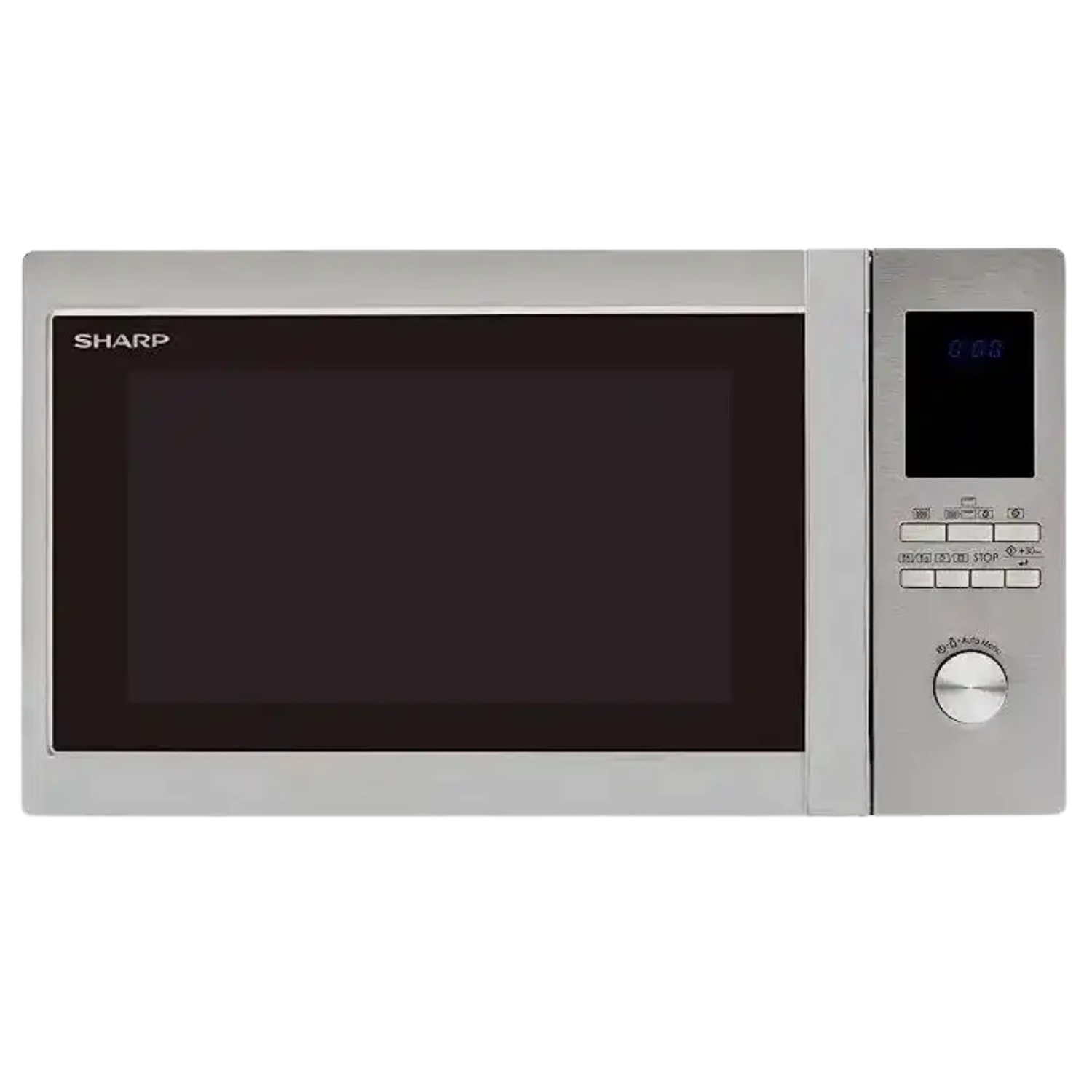 تصميم بدون عنوان - 2025-12-27T191013.849 ميكرويف بشواية شارب ، سعة 43 لتر ، 1100 وات ، فضي - R-78BR(ST) - الصورة 1