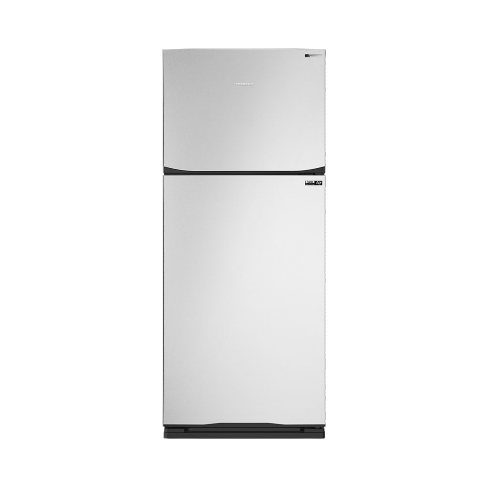 تصميم بدون عنوان - 2026-03-09T164116.470 ثلاجة تورنيدو انفرتر نوفروست 396 لتر سيلفر RF-480TV-SL