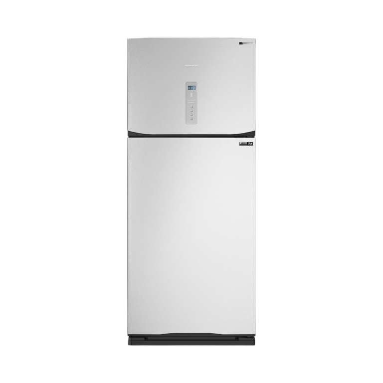 ثلاجة تورنيدو ديجيتال 396 لتر اللون سيلفر موديل RF-480ATV-SL