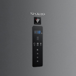 SHARP Fridge Inverter Digital Bottom Freezer 558 Liter Dark Stainless SJ-PV73K-DST - Image 3