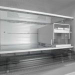 ⁦ثلاجة شارب انفرتر ديجيتال نوفروست 538 لتر استانلس غامق SJ-PV69G-DST⁩ - الصورة ⁦3⁩