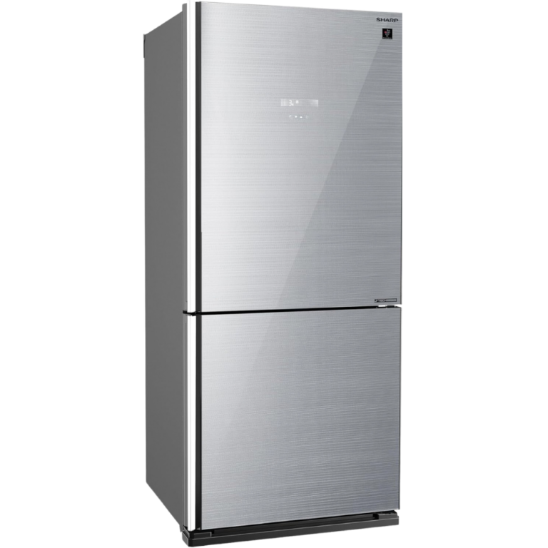 ثلاجة شارب انفرتر فريزر سفلي 558 لتر سيلفر SJ-GV73J-SL