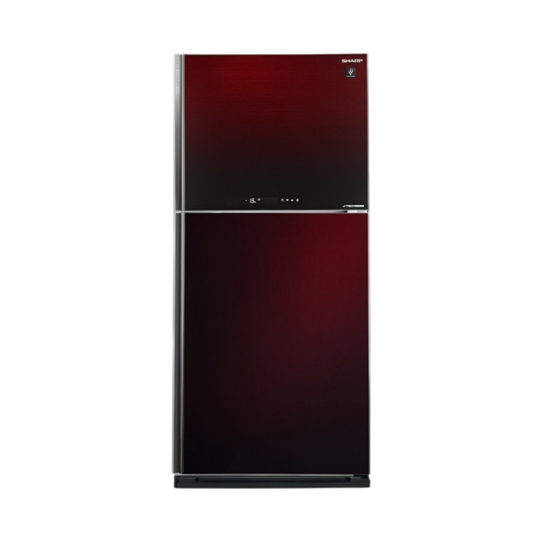 ثلاجة شارب انفرتر نوفروست 538 لتر أحمر SJ-GV69G-RD