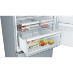 تلاجه بوش KGN76CI3E8 باللون الفضي - الصورة 3