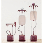 ⁦مكواة بخار عمودية ديجيتال للملابس من بلاك+ديكر، عمودين، 2400 وات، 6 مستويات - GSTD2450-B5⁩ - الصورة ⁦4⁩