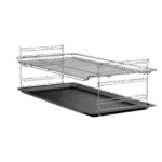 Bosch HGV1D0V50M gas cooker in silver - Image 4