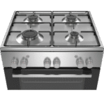 Bosch HGA120B51M gas cooker in silver - Image 3