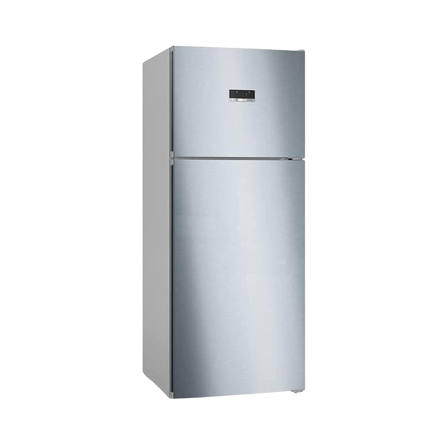 تصميم بدون عنوان (45) Bosch Series 4, free-standing fridge-freezer with freezer at top, 186 x 75 cm, Inox-easyclean KDN76XI3E8 - Image 1
