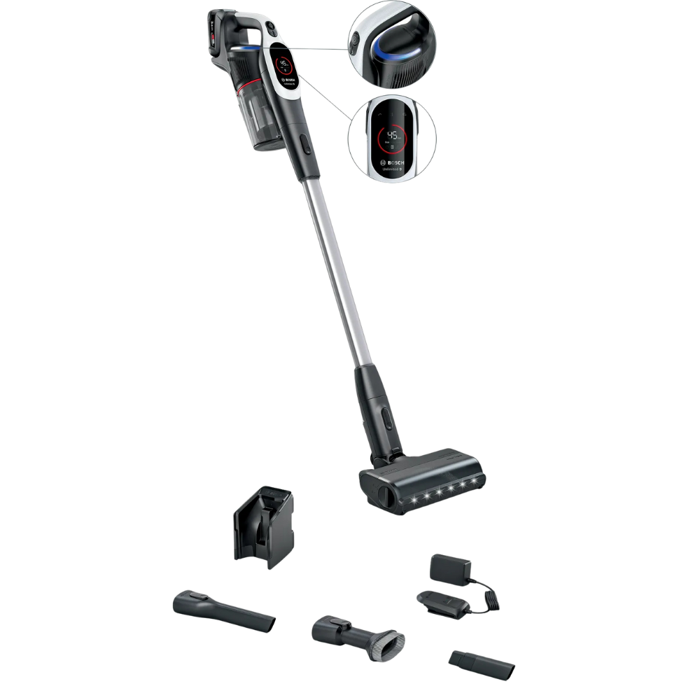 تصميم بدون عنوان مكنسه كهربائيه من بوش BBS931WGB باللون الاسود - الصورة 1