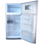 ⁦ثلاجة بابين 14.5 قدم ديفروستKG46 باللون الفضي⁩ - الصورة ⁦2⁩