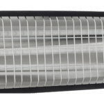 ⁦دفاية كهربائية من اكاي، 3 شمعات، لون أسود، AK-2820⁩ - الصورة ⁦3⁩