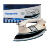 مكواة جافة ثقيلة الوزن 1000 وات من باناسونيك NI-22AWT - ابيض - الصورة 2