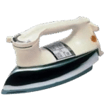 مكواة جافة ثقيلة الوزن 1000 وات من باناسونيك NI-22AWT - ابيض