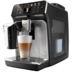 Versuni Philips EP4446/70 Fully Automatic LatteGo Espresso Machine 4400 Series Ground Beans 12 Hot and Cold Drinks Black Chrome - Image 3