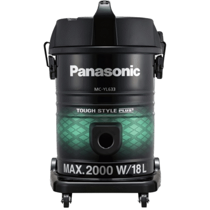 باناسونيك تاتش ستايل بلس، MC-YL633، 2000 واط، 18 لتر - اسود *اخضر
