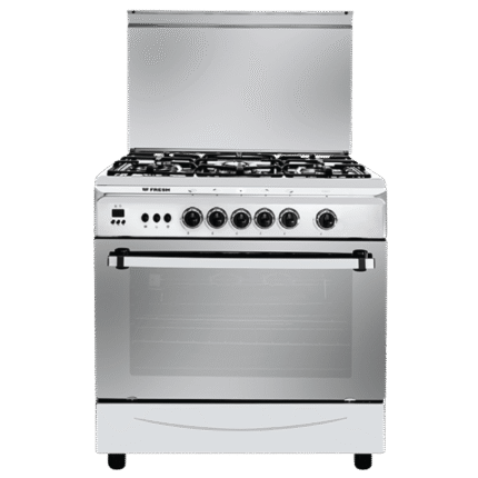 بوتاجاز فريش إيطاليانو مروحة كاست ديجيتال - 80 × 55 / 5 شعلة أستانلس ستيل