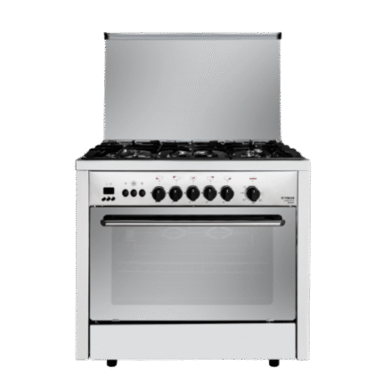 بوتاجاز فريش بروفيشنال مزود بمقلاة هوائية 90 × 60 - 5 شعلة أستانلس ستيل