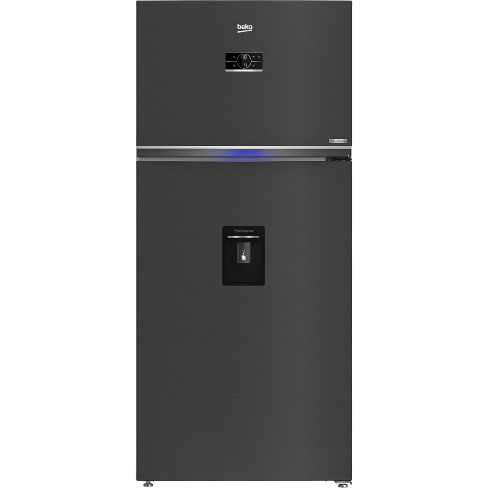 حبيبه (1) Beko NeoFrost Refrigerator - 630 Litres Net - ProSmart Inverter Motor - Harvest Fresh+ - Water Dispenser - RDNE650E60ZXR - Image 1