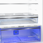 ثلاجة مع فريزر (فريزر علوي, 70 سم) RDNE500E12DS:باللون الفضي - الصورة 2