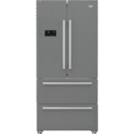 Beko gne60500x no frost stainless steel refrigerator with digital touch screen, 2 doors and 2 drawers, 539 liters - silver - Image 2