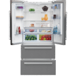 Beko gne60500x no frost stainless steel refrigerator with digital touch screen, 2 doors and 2 drawers, 539 liters - silver - Image 3