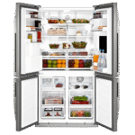 ⁦ثلاجة مع فريزر (أبواب متعددة, 92 سم)  GNE134590X: باللون الفضي⁩ - الصورة ⁦2⁩