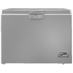 Beko Deep Freezer 300 liter, fast freeze, Silver - HSA32500SEG