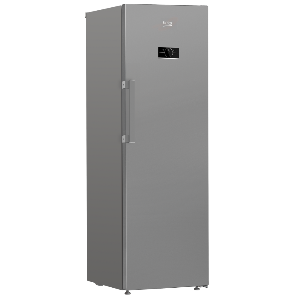 حبيبه فريزر رأسي من بيكو، 8 أدراج، سعة 286 لتر، مانع لتكون الصقيع، ارتفاع 1.86 متر، فضي، - B3RFNE314ZXPE1 - الصورة 1