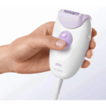 ماكينة ازالة الشعر براون سيلك ابيل 3 ، استخدام جاف ، ابيض وارجواني - 3170 - الصورة 2