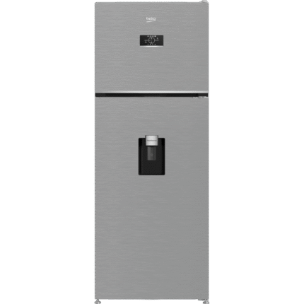 ثلاجة مع فريزر (فريزر علوي, 70 سم)  B3RDNE500LDXB: باللون السيلفر