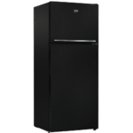 ⁦ثلاجة بخاصية اذابة الثلج RDNE430K12B من بيكو سعة 430 ليتر، اسود⁩ - الصورة ⁦2⁩