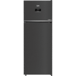 Beko No-Frost Dual Cooling Refrigerator - 406 Litres - Pro Smart Inverter Compressor - Top Freezer - Black -