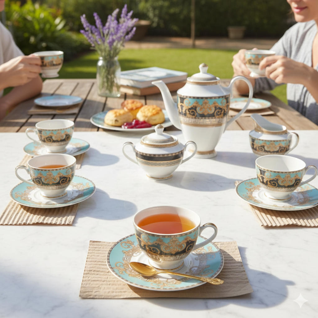 Gemini_Generated_Image_8m8d9t8m8d9t8m8d إليجانس كوليكشن طقم شاى 17 قطعة فتحى محمود كود 31 - الصورة 1