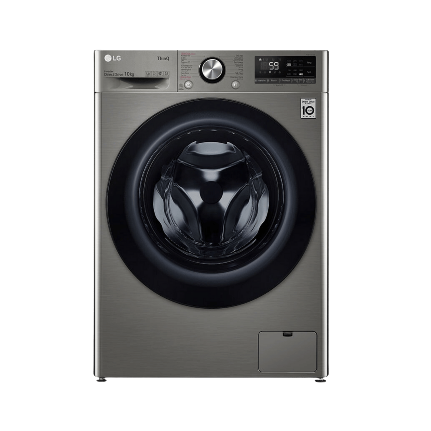 تصميم بدون عنوان - 2026-01-16T194744.869 LG 10KG Vivace Washing Machine, With AI Wash, AIDD technology - Image 1