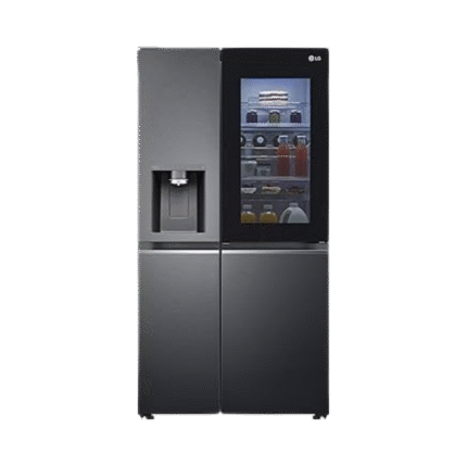 ثلاجة 635 لتر، أسود معدني Smart Inverter