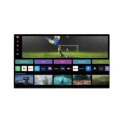 LG، تلفزيون Nanocell، سلسلة NANO77R مقاس 55 بوصة، WebOS Smart AI ThinQ، جهاز تحكم عن بعد سحري، سينما ثلاثية الجوانب، HDR10، HLG، AI Sound Pro (5.1.2ch)، حامل ثنائي القطب، 2023 جديد