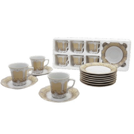 FM Premium Porcelain Collection Classic Elegance 12-Piece Set