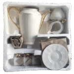 ⁦طقم شاي فتحي محمود - كود 34 (المجموعة الملكية البيضاء)⁩ - الصورة ⁦2⁩