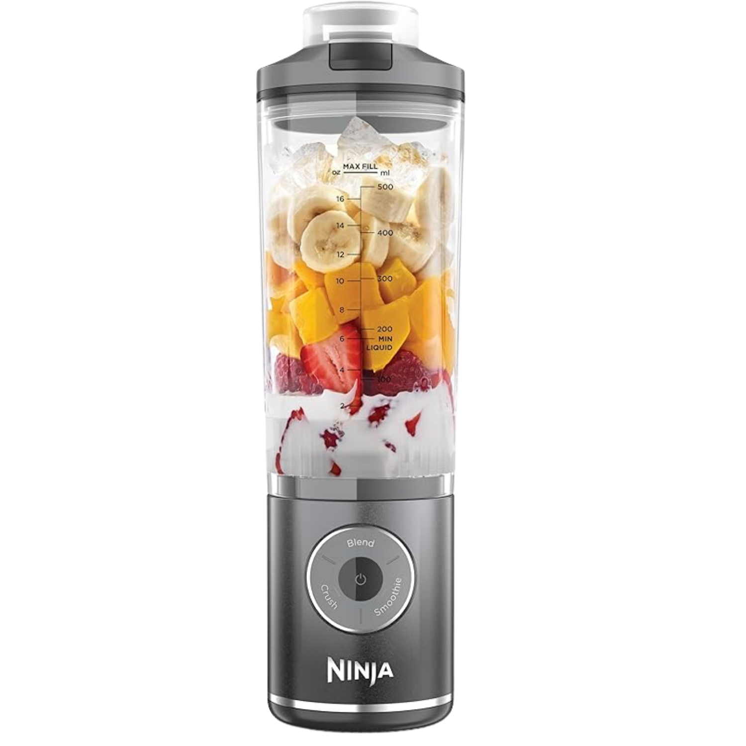 تصميم بدون عنوان - 2026-01-20T164150.191 Ninja CREAMi Deluxe 11-In-1 Ice Cream Maker & Frozen Dessert Maker with 3 Tubs, Makes Ice Cream, Gelato, Sorbet, Frozen Yoghurt, Milkshakes, Slushi & More, 2-in-1 Flavour Option, Silver, NC501 - Image 1