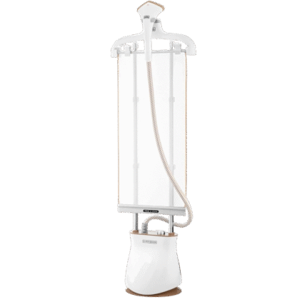 BLACK+DECKER Twin Pole Garment Steamer, 2400W, White - GST2400-B5 - (International warranty)