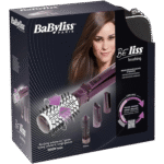 ⁦بيبي ليس فرشاة دوارة 2736E بيليس 4 ملحقات 1000 واط - ضمان دولي - المرجع 2736SDE، أرجواني⁩ - الصورة ⁦2⁩