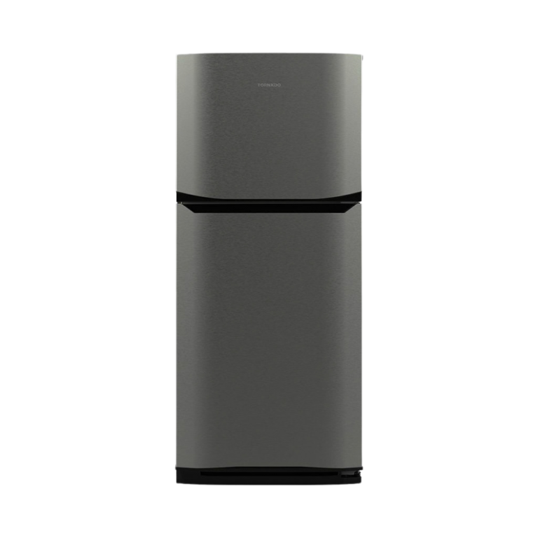 ثلاجة تورنيدو انفرتر نوفروست 355 لتر استانلس غامق RF-40FTV-DST