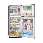 ثلاجة تورنيدو 355 لتر سيلفر مودييل RF-40FT-DST