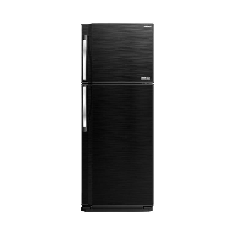 ثلاجة تورنيدو 396 لتر أسود موديل RF-48T-BK