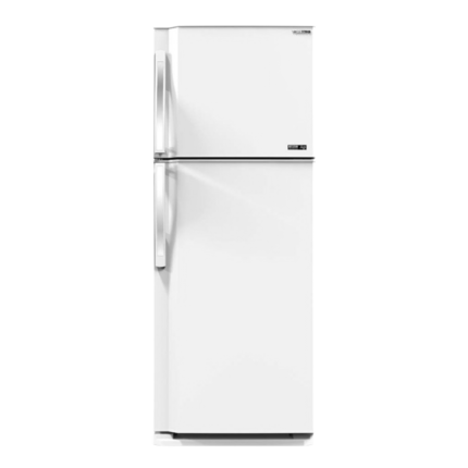 ثلاجة تورنيدو 396 لتر أبيض موديل RF-48T-W