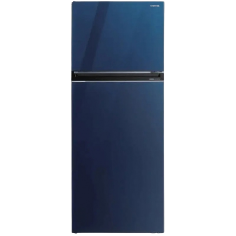 ثلاجة توشيبا 450 لتر باب زجاجى أزرق GR-RT624WE-PGN(73)