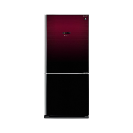 ثلاجة شارب 558 لتر أحمر موديل SJ-GV73J-RD