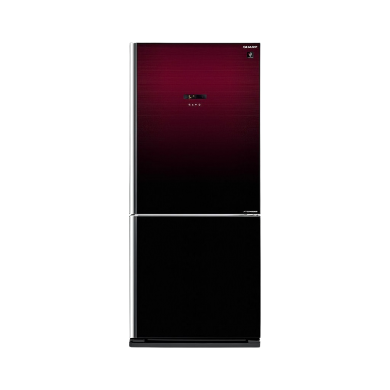 ثلاجة شارب 558 لتر أحمر موديل SJ-GV73J-RD