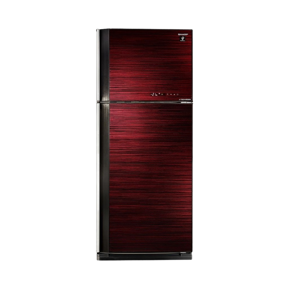 ثلاجة شارب450 لتر أحمر موديل SJ-GV58A(RD)